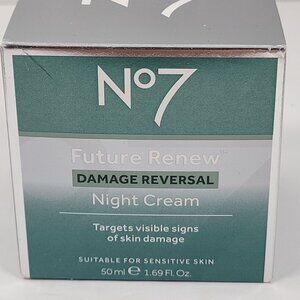 No7 Future Renew Damage Reversal Night Cream 50ml NIB
